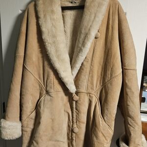 J. Percy for Marvin Richards Leather Women's Coat | Sz: L